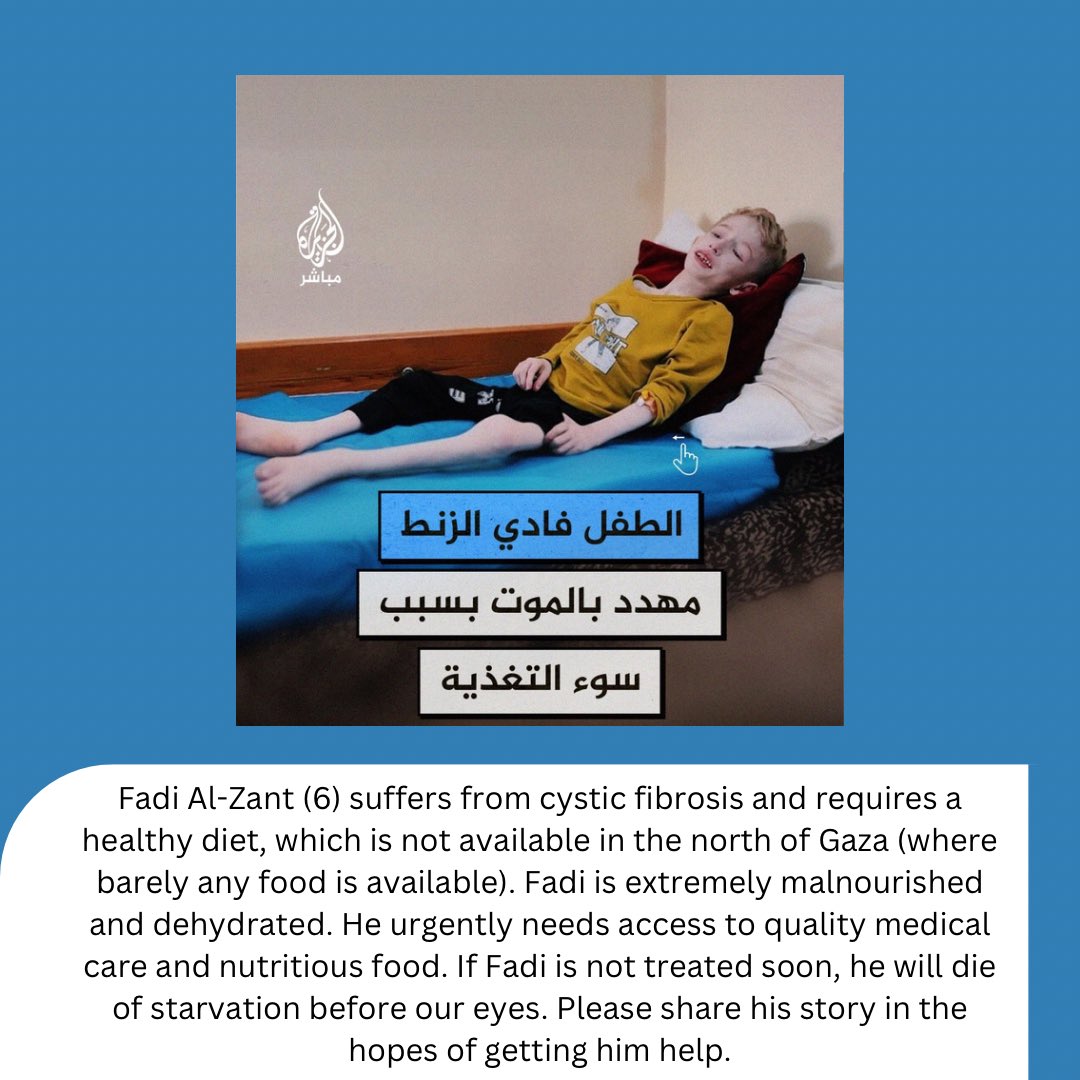 Malnourished Child with Cystic Fibrosis Urgently Needs Medical Care