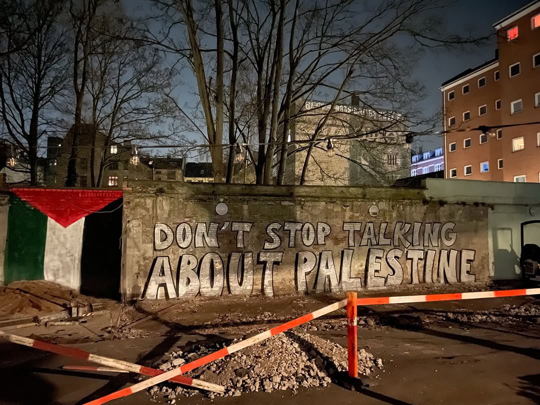 Don’t Stop Talking About Palestine