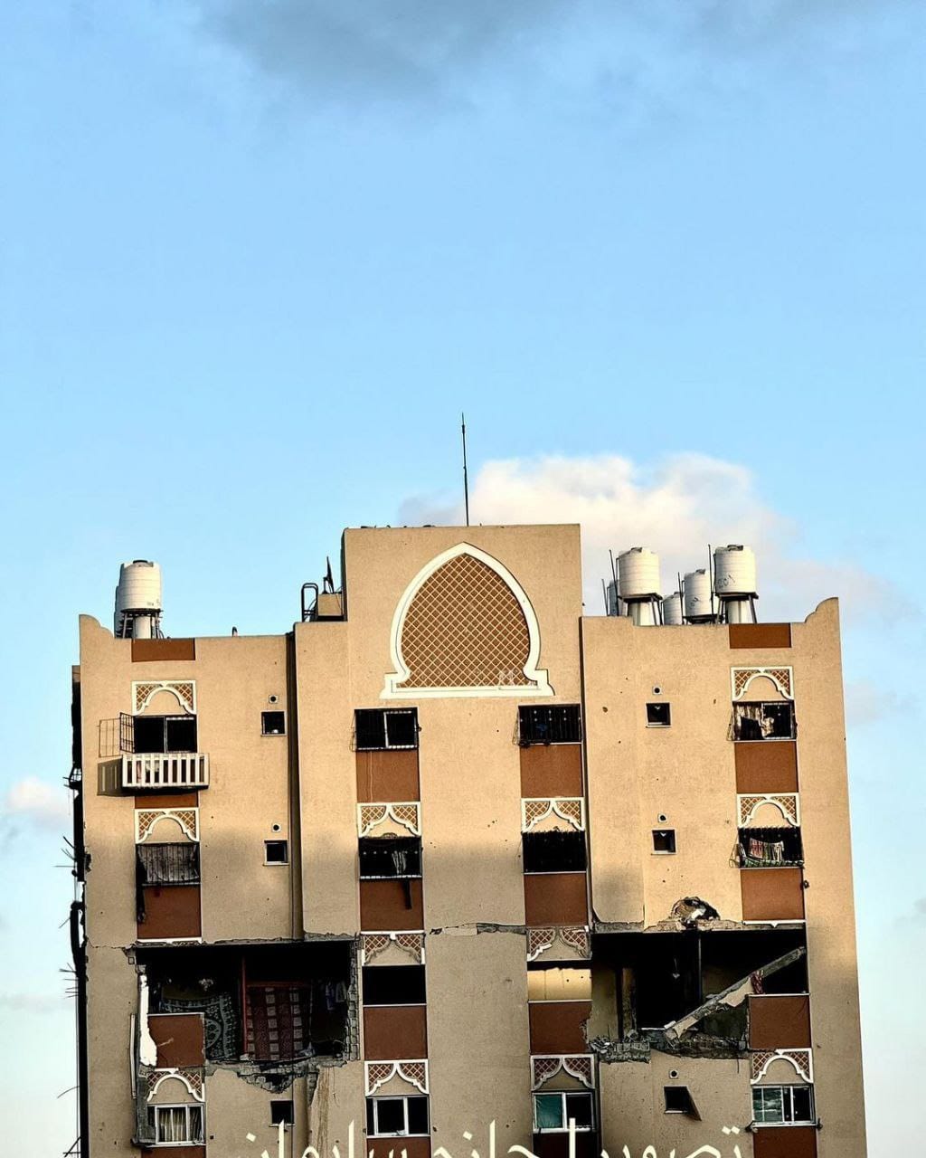 Massive destruction in Hamad city, Khan Yunis after Israeli forces operations