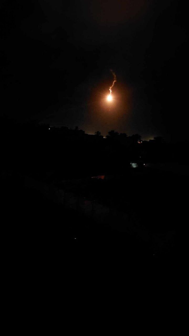 Israeli drones fire flares over Rafah Gaza Strip