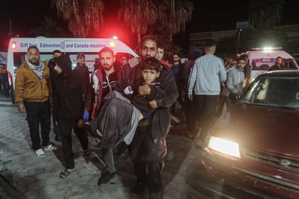 Israeli airstrike kills two, injures seven in Khan Younis
