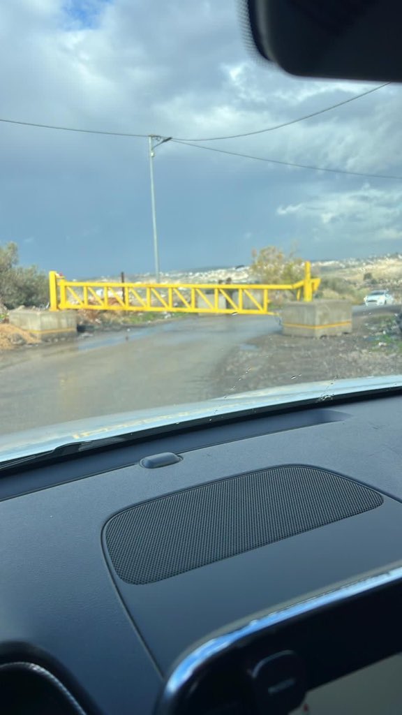 Israeli Forces Impose Blockade on West Bank Cities