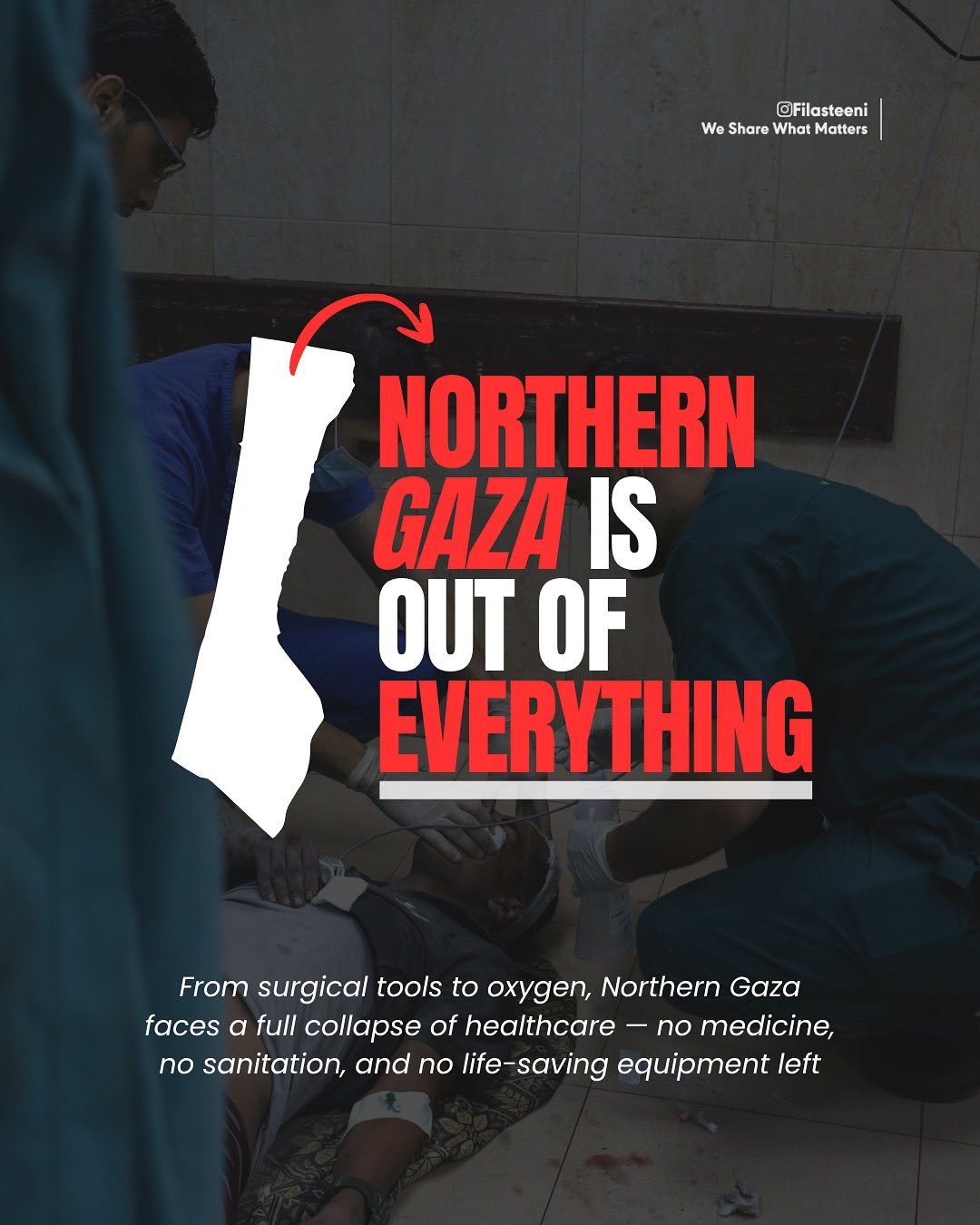Northern Gaza Healthcare System Faces Complete Collapse