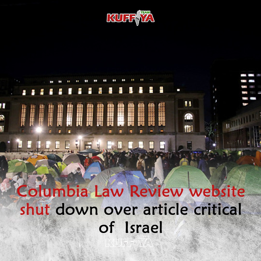 Columbia Law Review Board Shuts Down Site Over Genocide Article