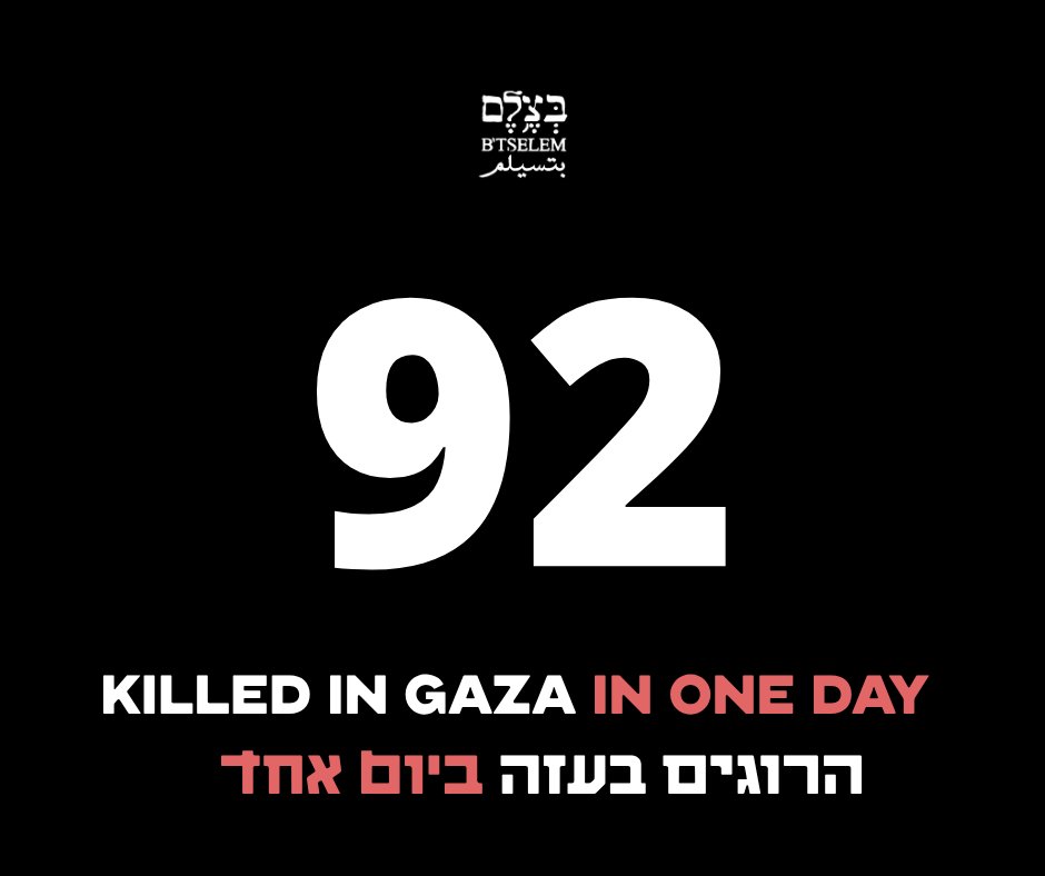 Israeli military kills 92 people in Gaza aid operation