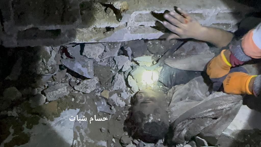 Nighttime bombing strikes civilians and children in Gaza