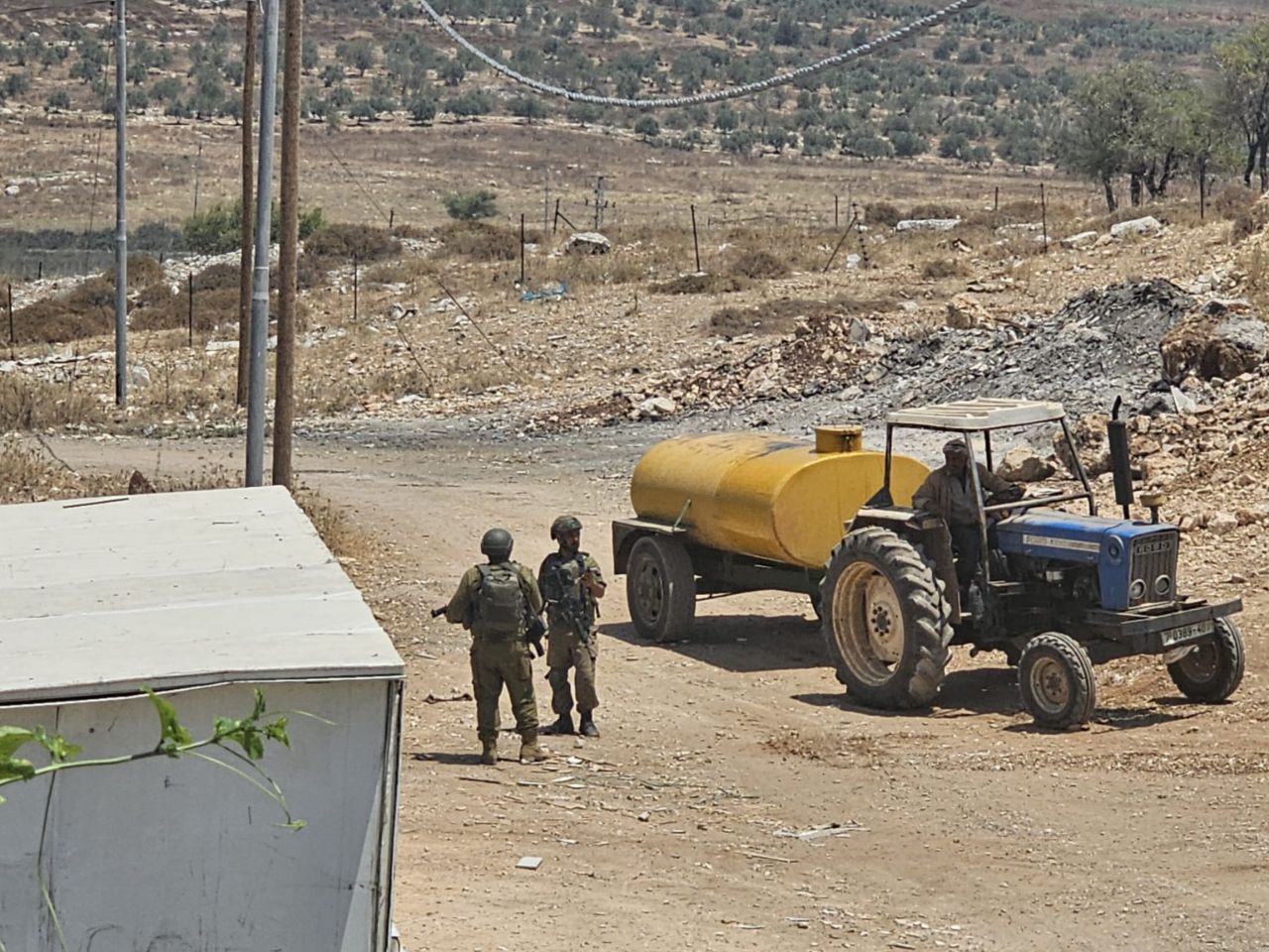 Israeli forces demolish Palestinian industrial facility in Deir Sharaf