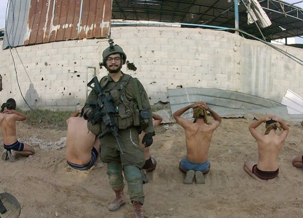 American soldier in Israeli forces posts Gaza image