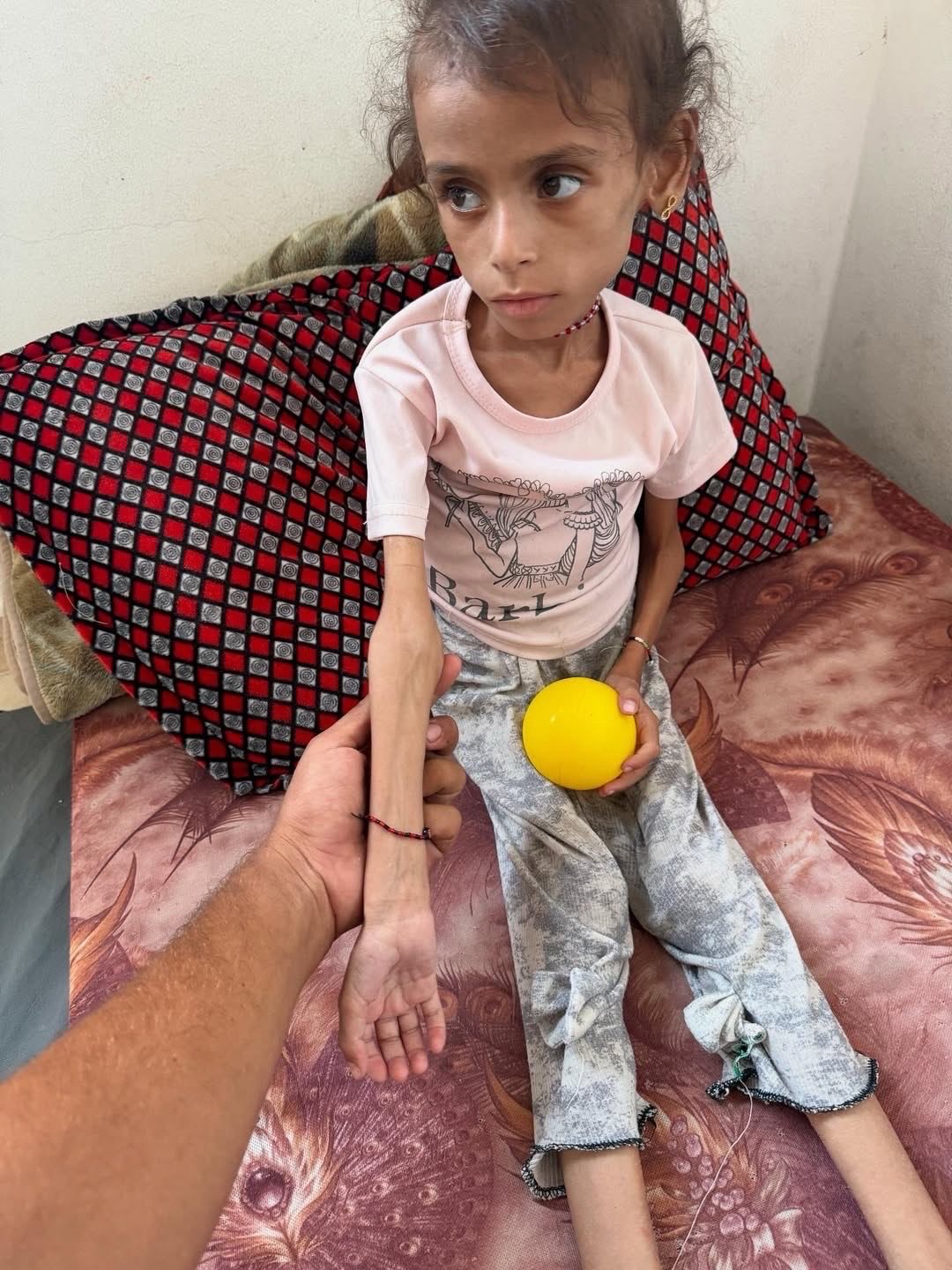 Occupation blamed for denying responsibility for children’s starvation