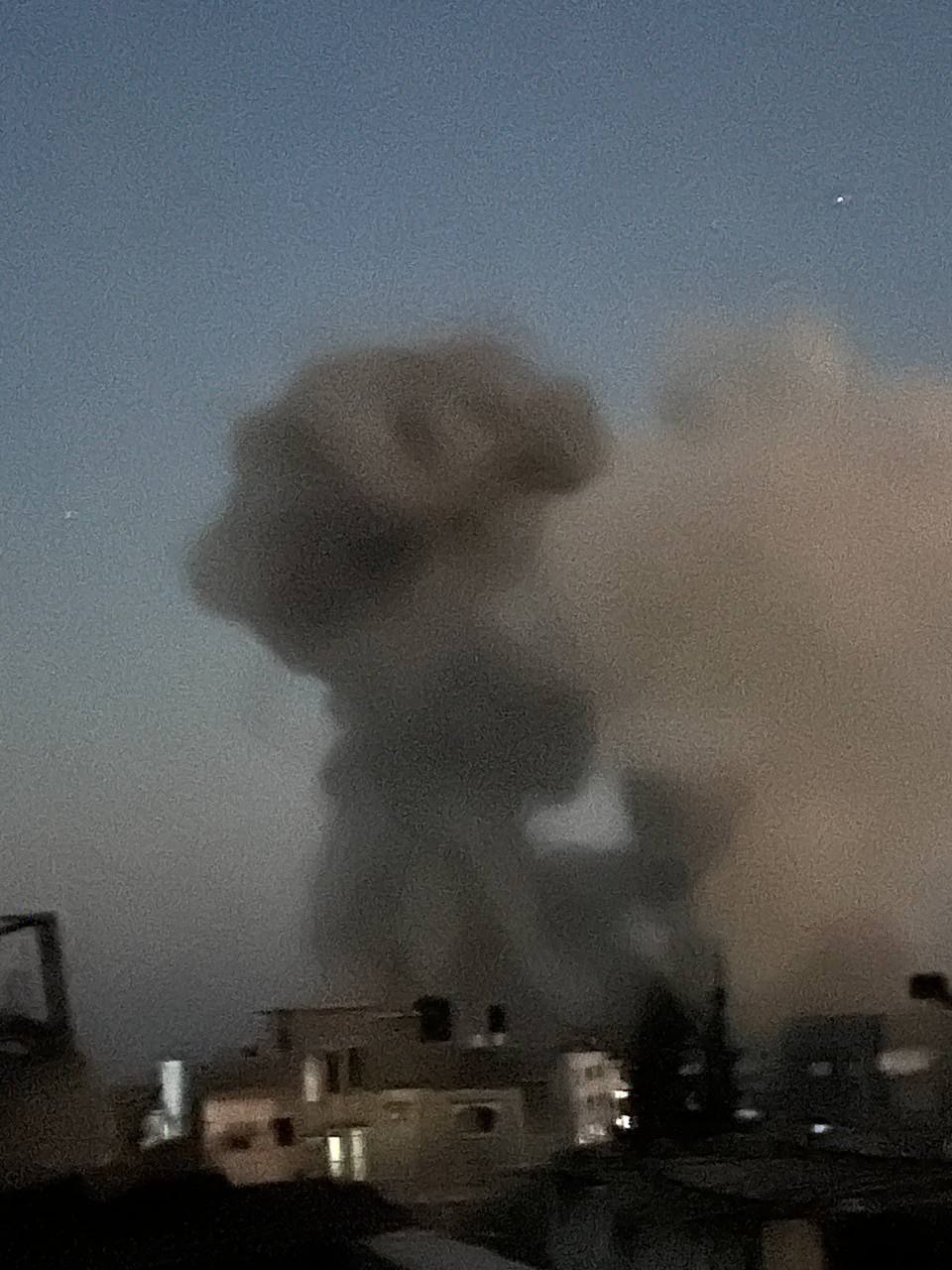 Israeli warplanes target Abu Rahma family home in Al-Nuseirat refugee camp