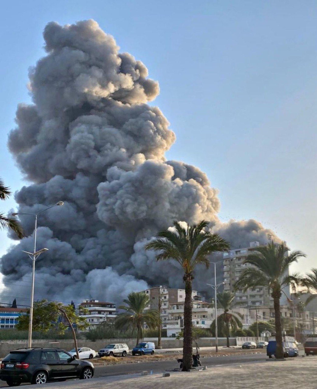 Israel Conducts Massive Bombing Campaign Against Historic Tyre Lebanon