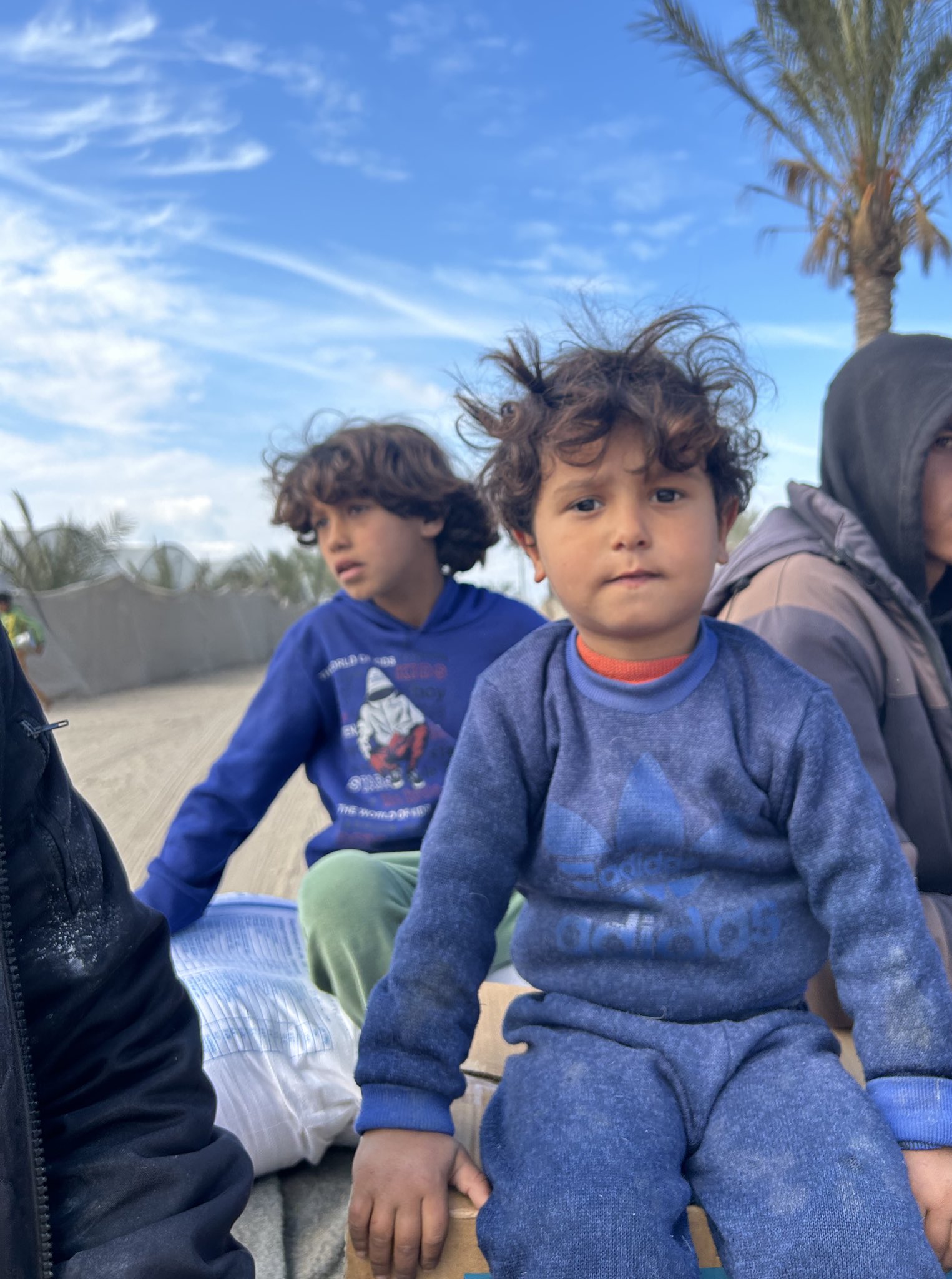 Nephews Send Greetings From Gaza