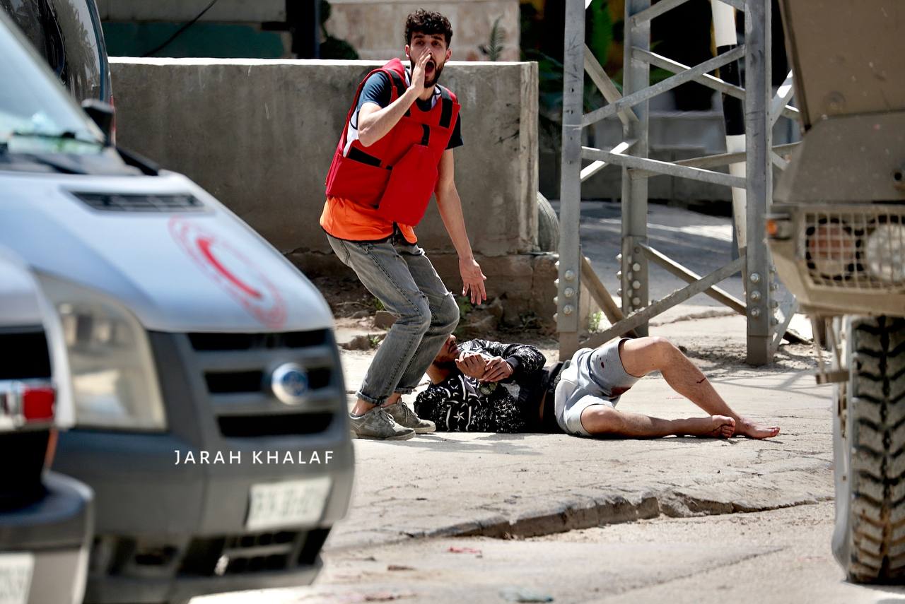 Palestinian Youth Ejected from Israeli Military Jeep in Tulkarem