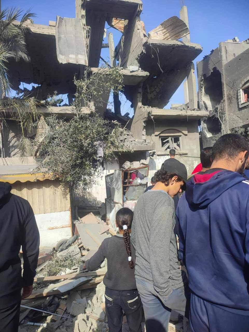Israeli Occupation Bombing Targets Shomer Family House