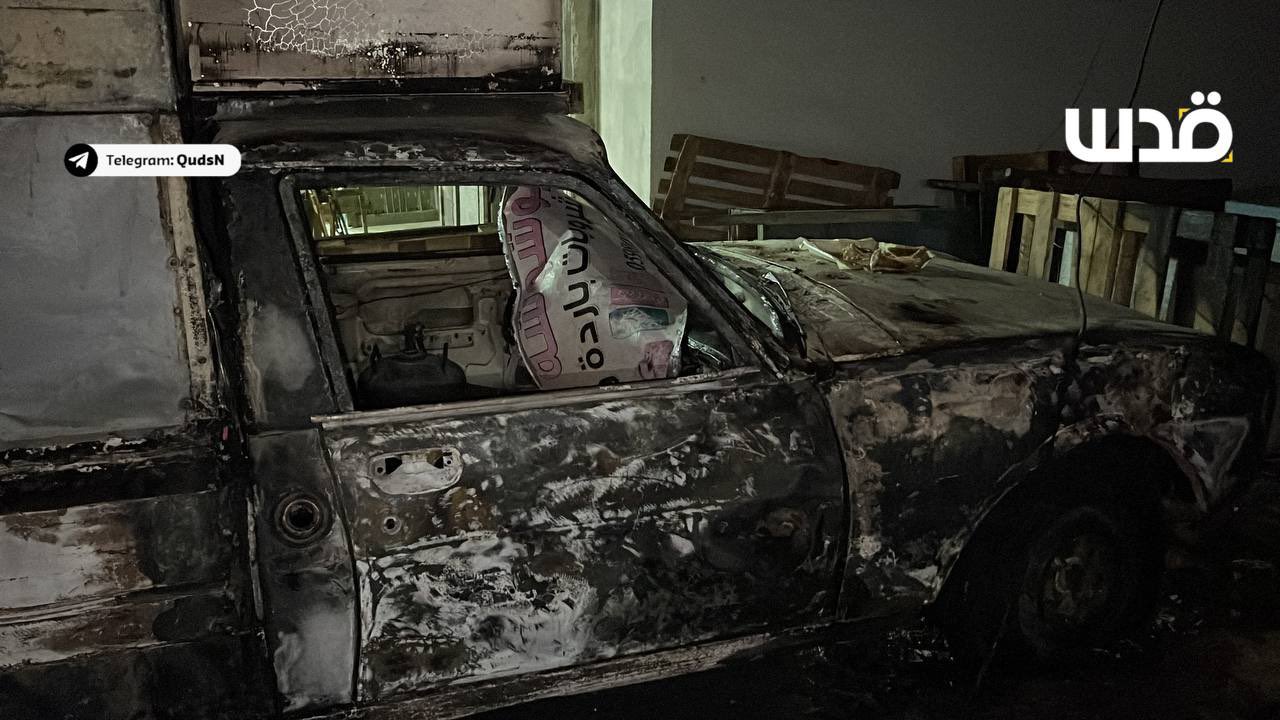 IOF Burns Down Main Market in Nablus Military Raid