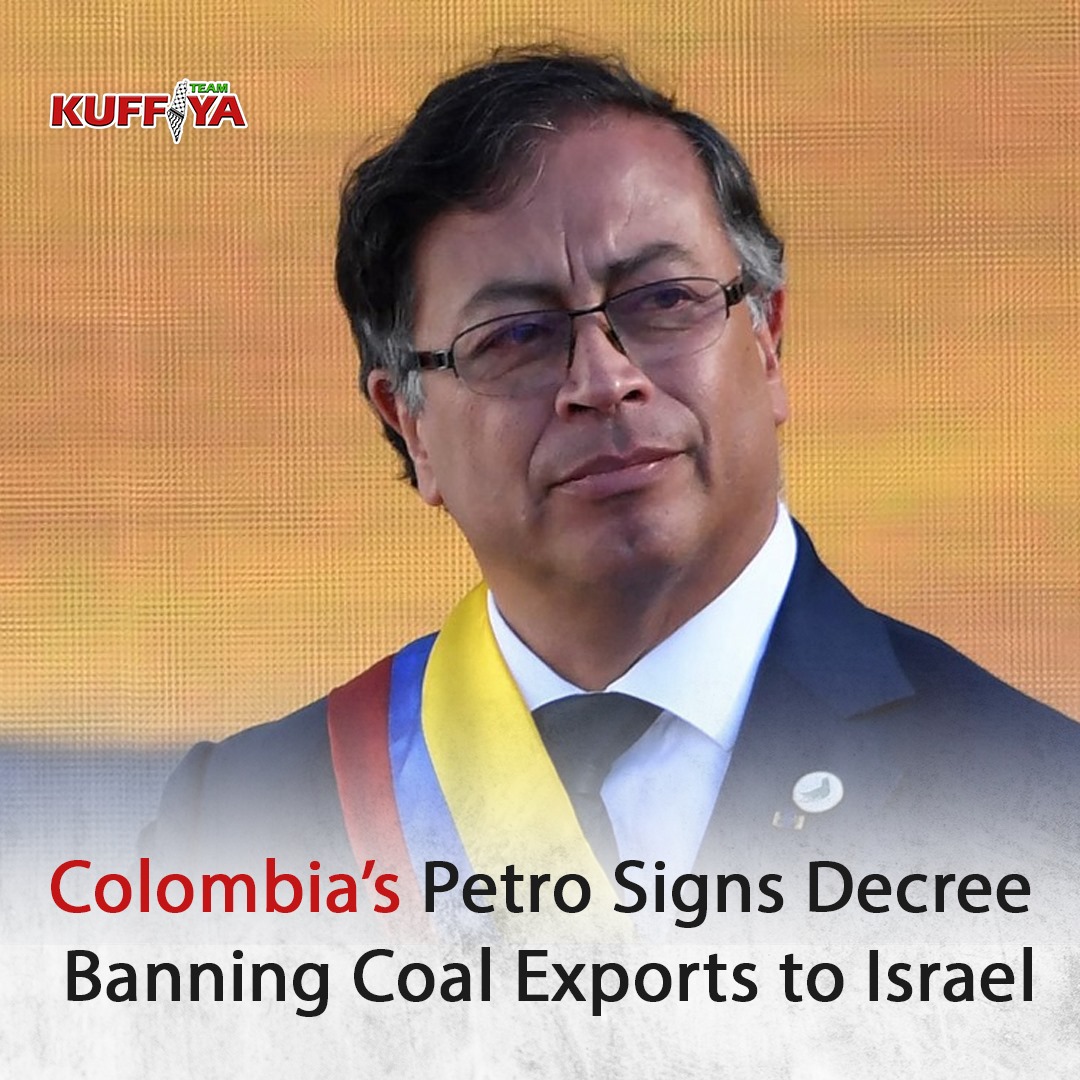 Colombia bans coal exports to Israel over Gaza conflict