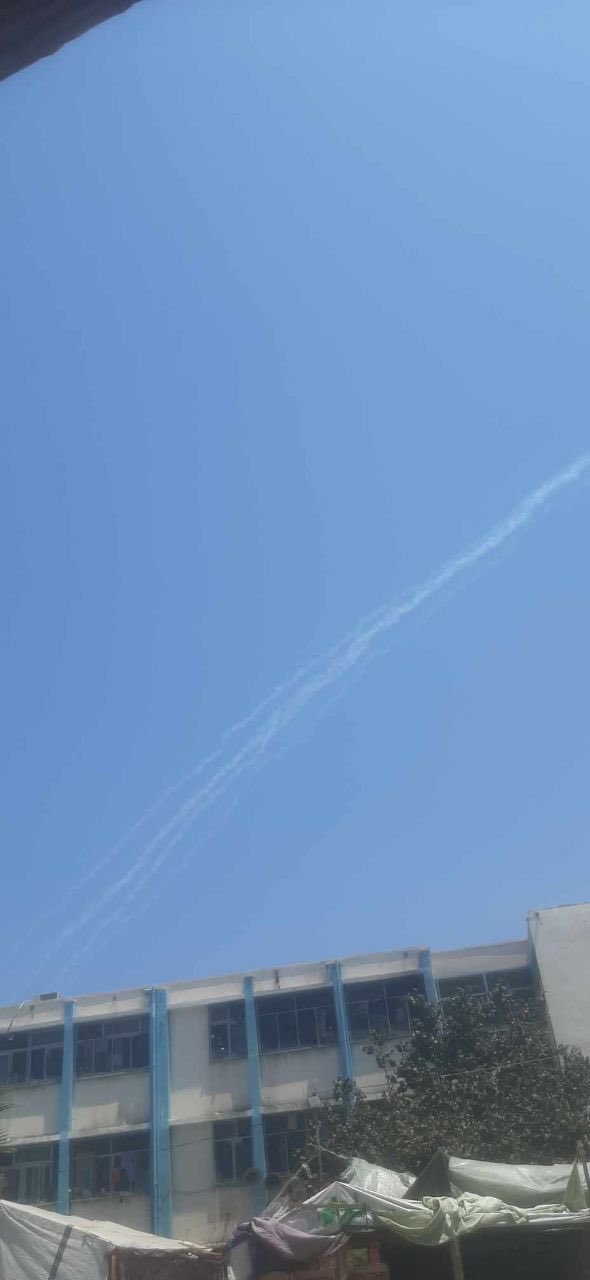 Israeli warplanes drop prohibited phosphorus bombs on Nuseirat