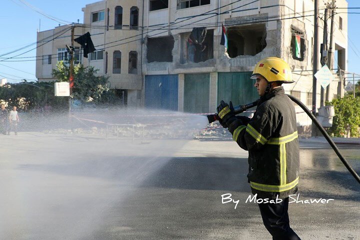 Occupation forces demolish home of martyr west Dura Hebron