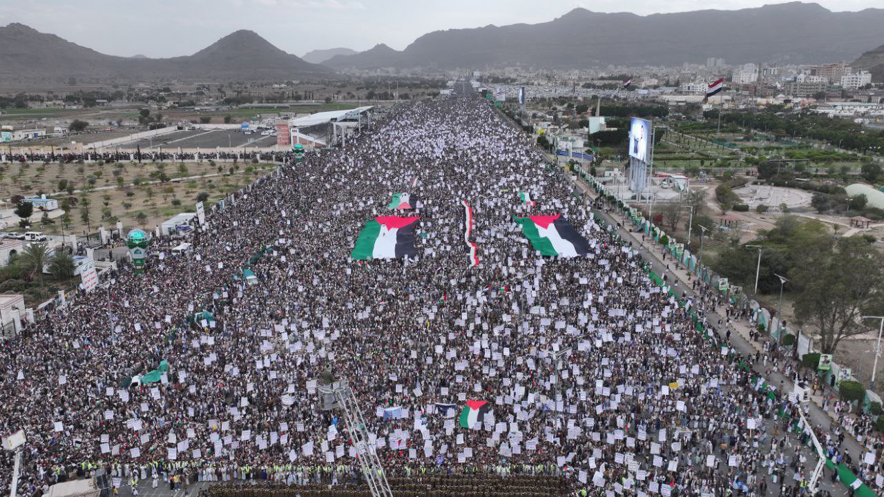 Yemen masses protest for Palestine amid international pressure