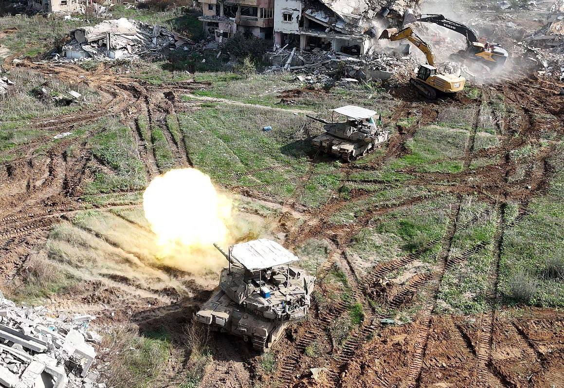 Beit Hanun northern Gaza Strip IOF imagery