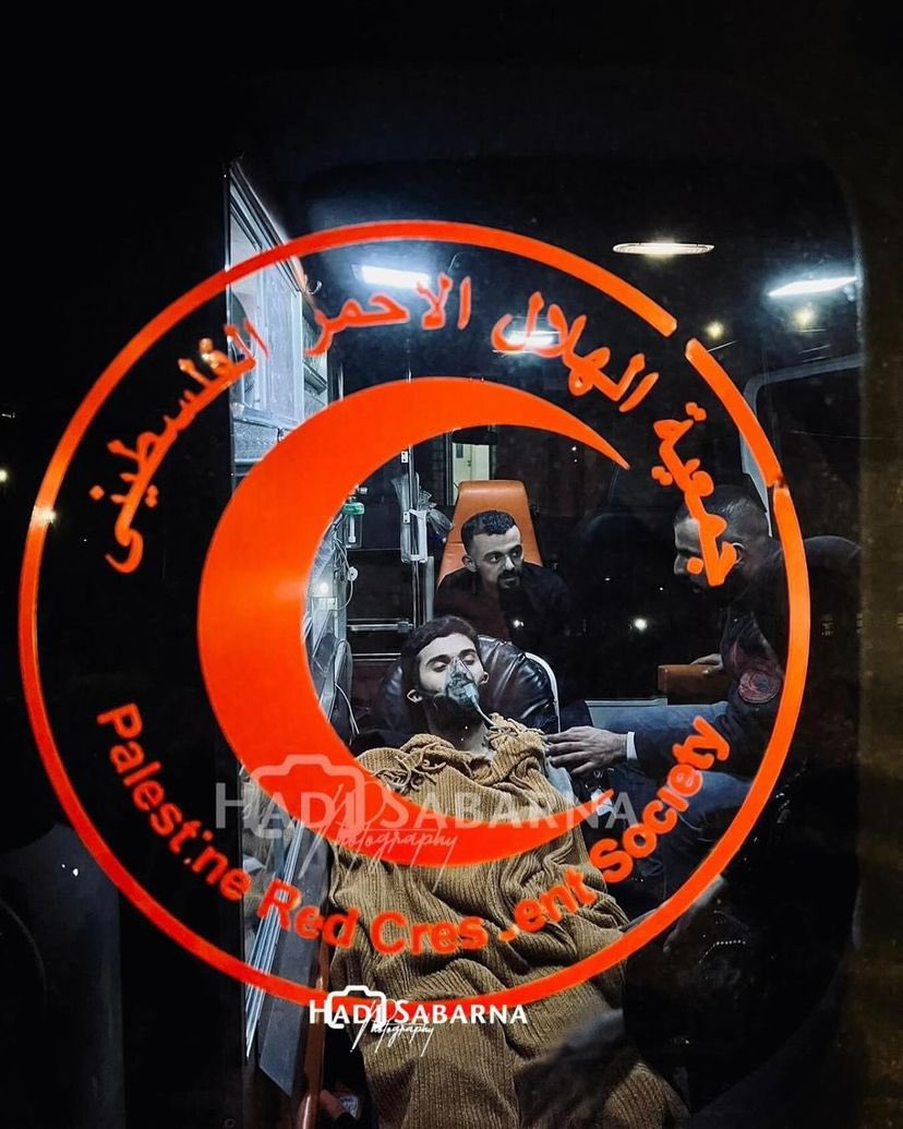 Released Palestinian detainees transferred to hospitals after prison release