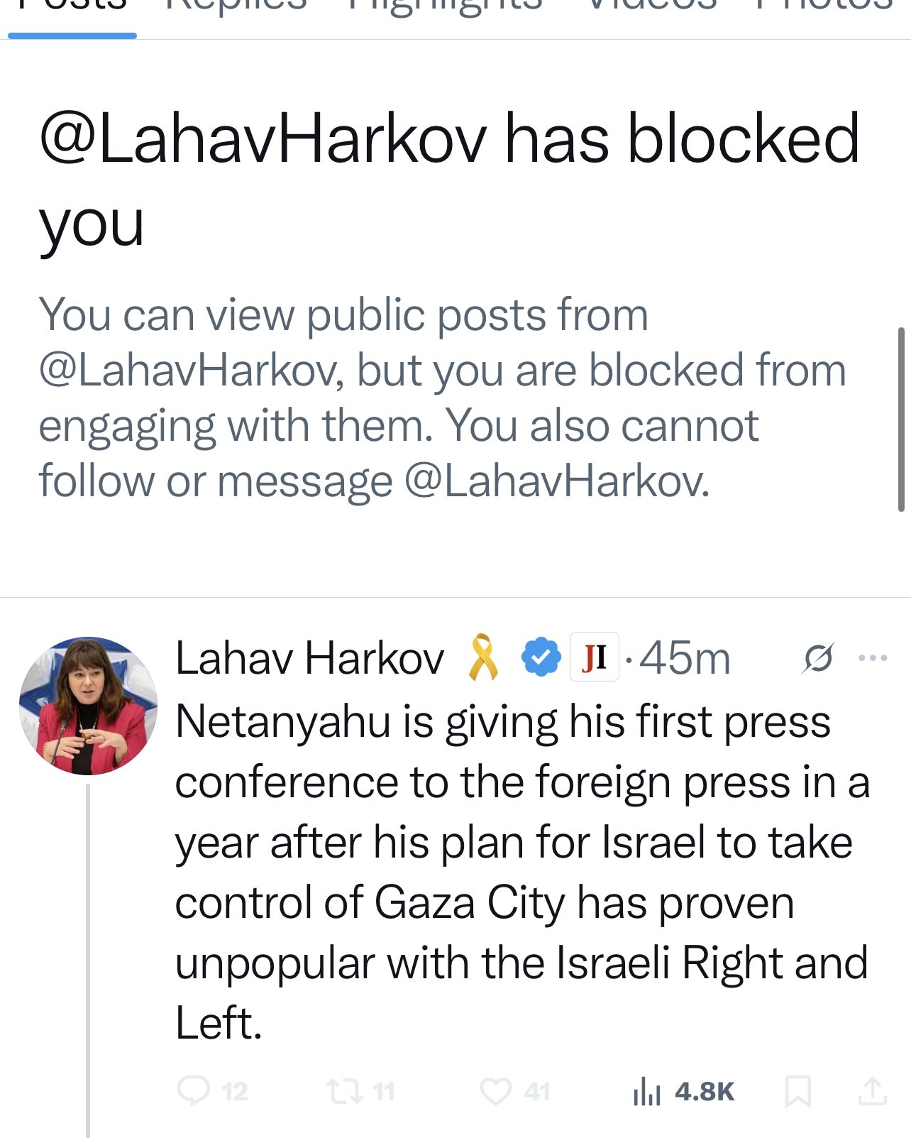 User Claims Journalist Blocked Counter-Narrative Posts