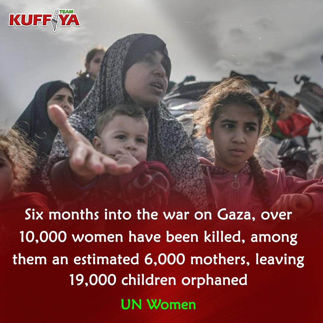 UN Women Reports 10,000 Palestinian Women Killed in Gaza
