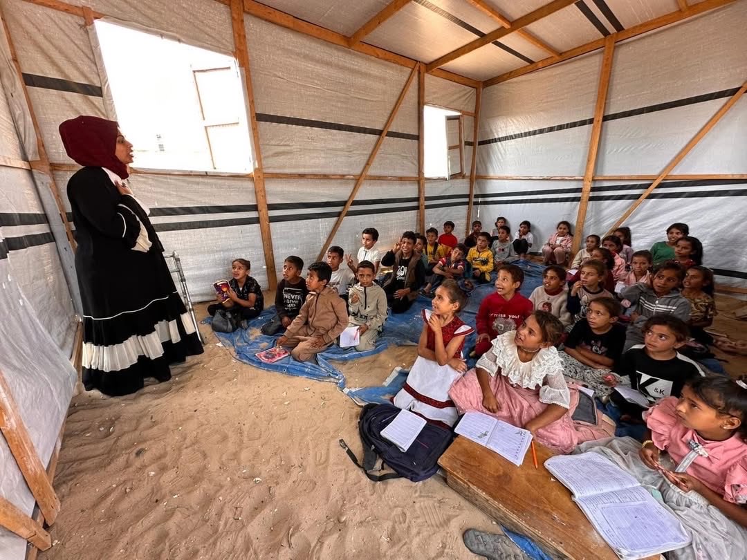 Gaza Children’s Education Amid Conflict and Displacement