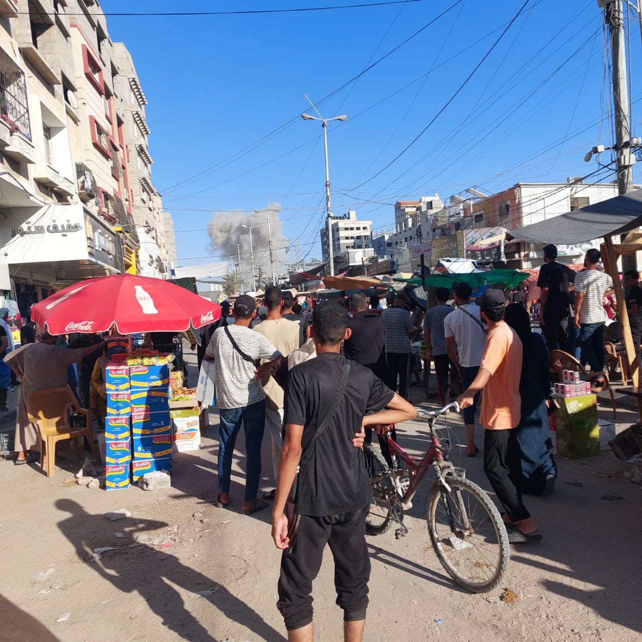 Israeli warplanes bomb UNRWA school in Gaza refugee camp