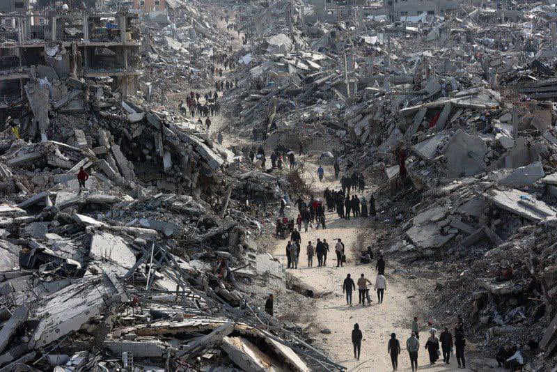 Gaza: 100,000 tons of explosives dropped during conflict