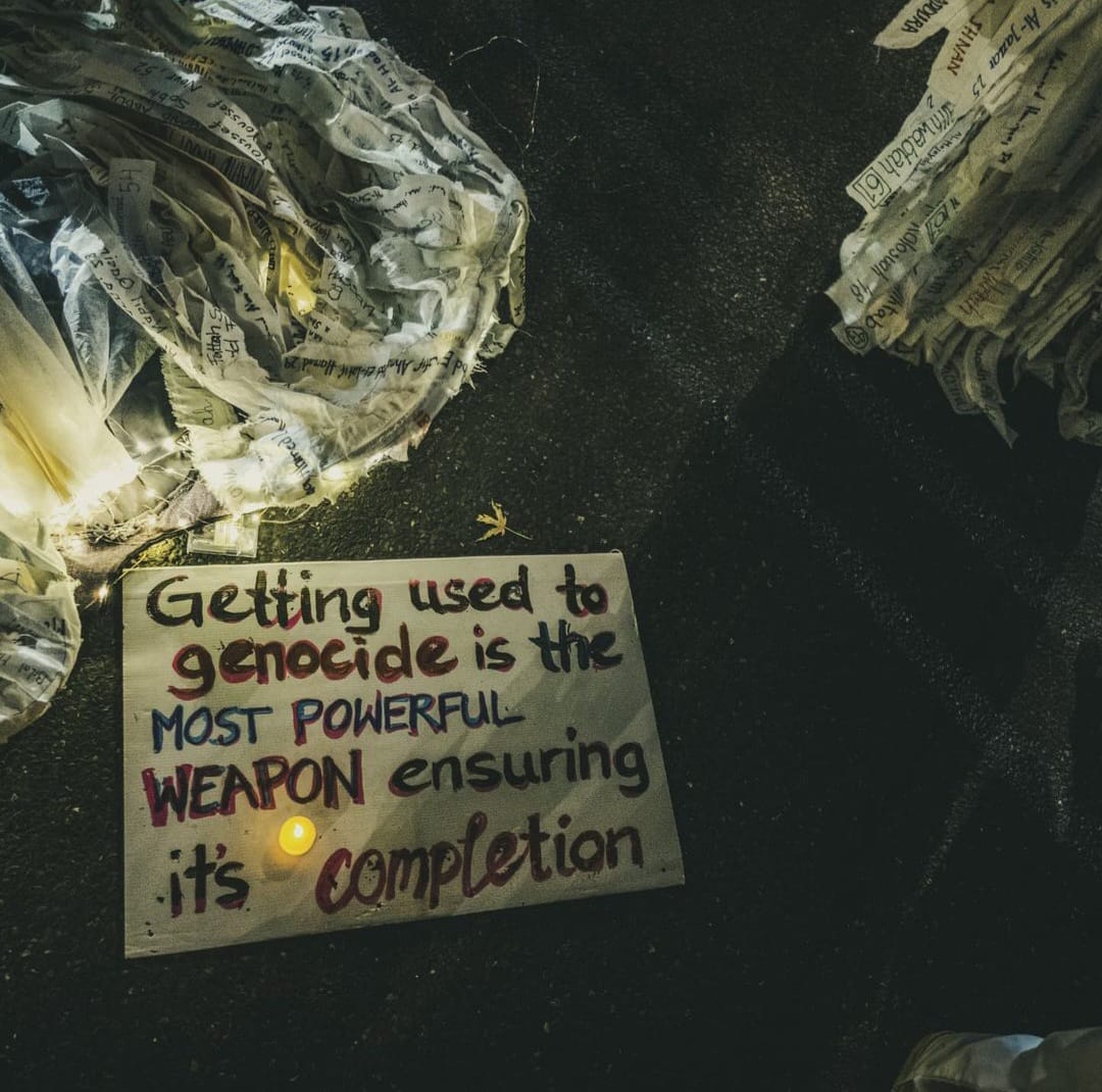 Berlin Activists Hold Gaza Solidarity Vigil