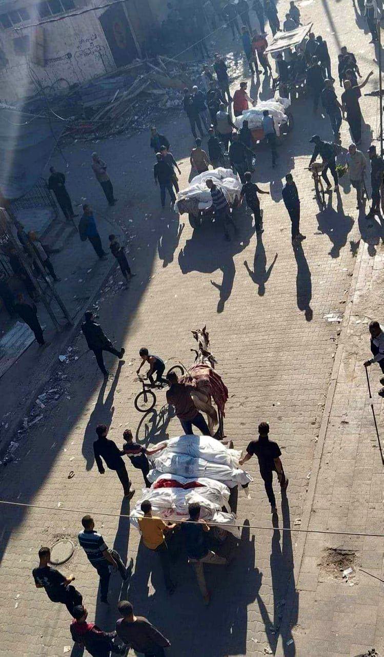 Israeli army massacre in Beit Lahiya Gaza kills 93