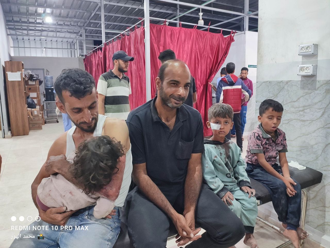 Israeli Attacks Injure Children at Gaza Hospital