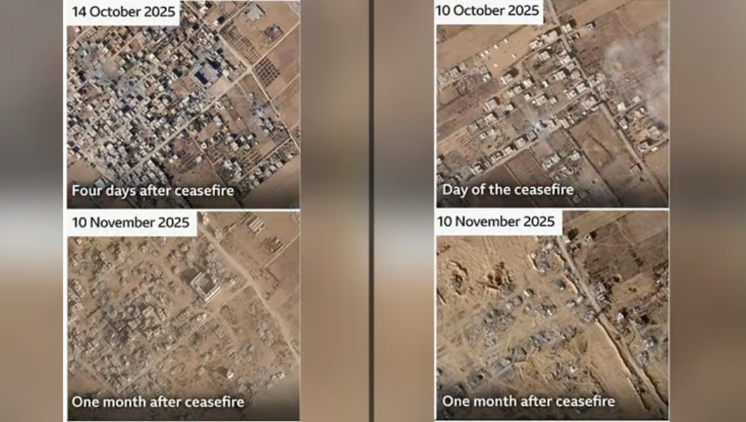 Israel destroys 1500 Gaza buildings after ceasefire agreement