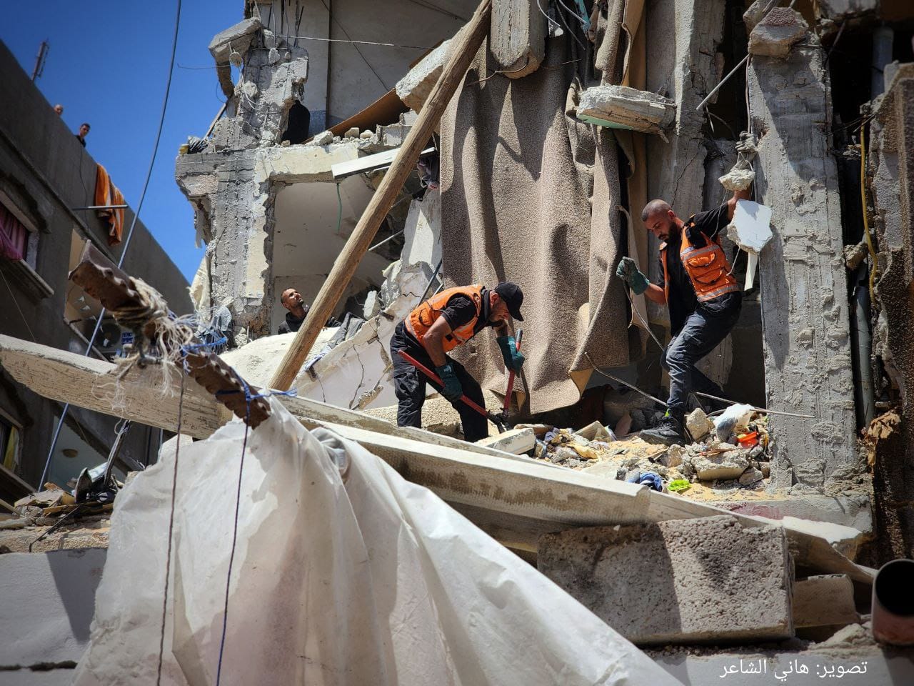 Israeli bombing of Al-Afifi family home in Rafah