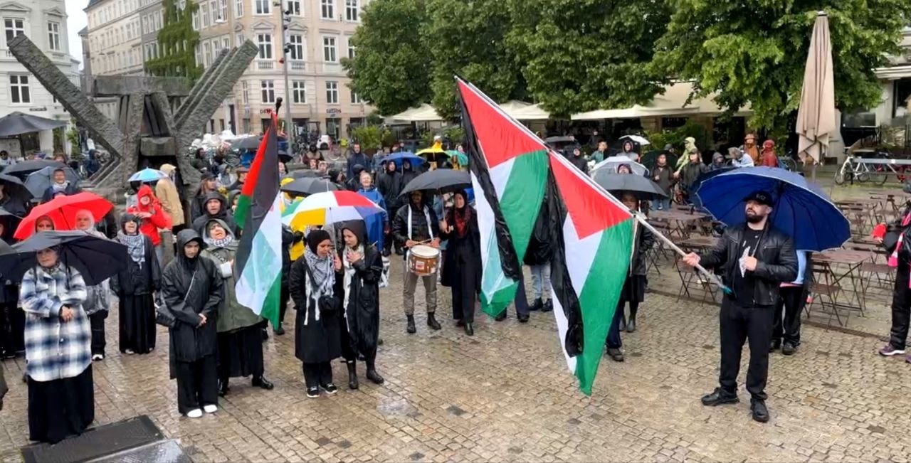 Copenhagen Demonstrations Demand End to Gaza Atrocities