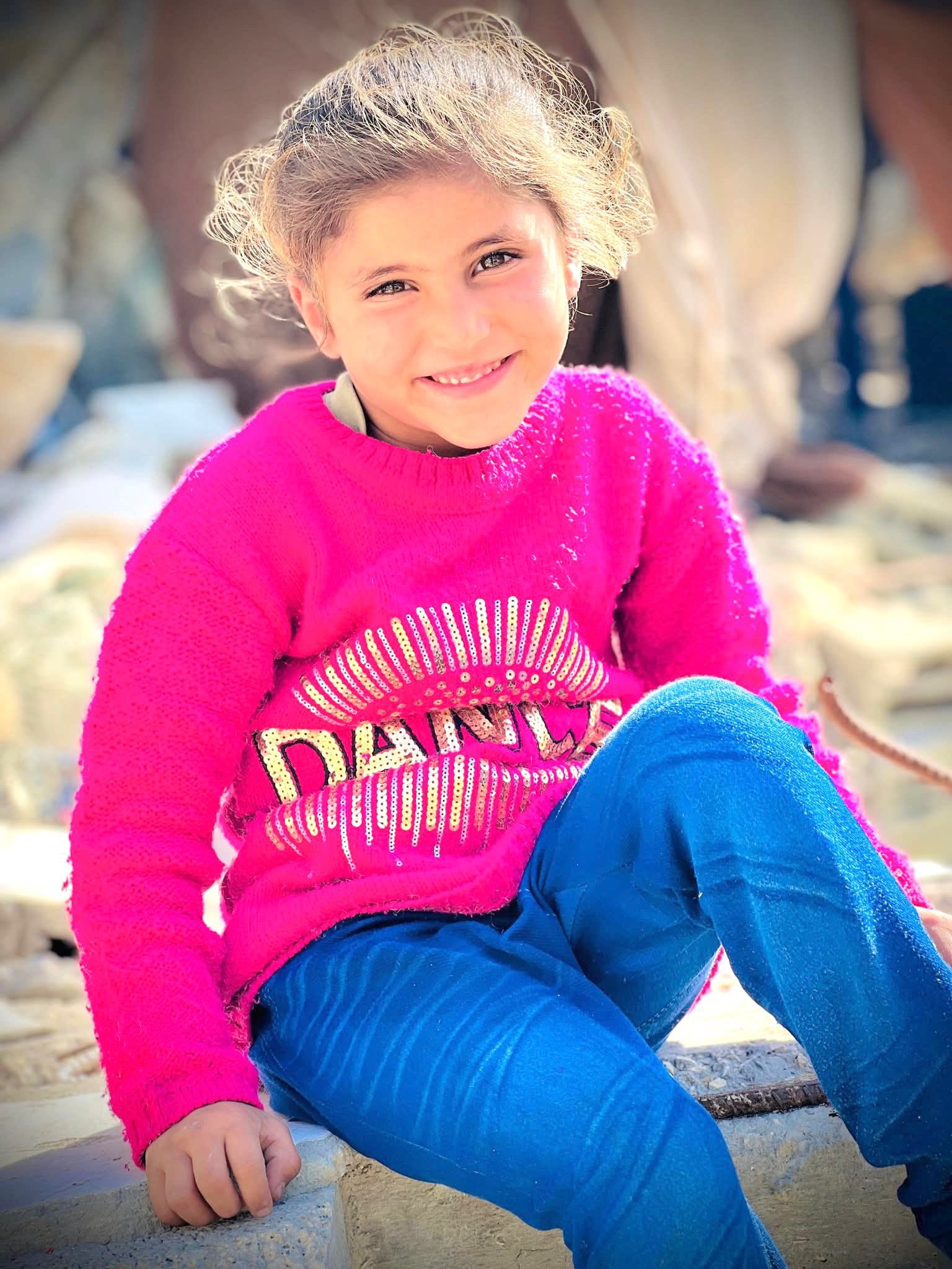 Israeli strike kills 8-year-old girl Misk Amara at Gaza bakery