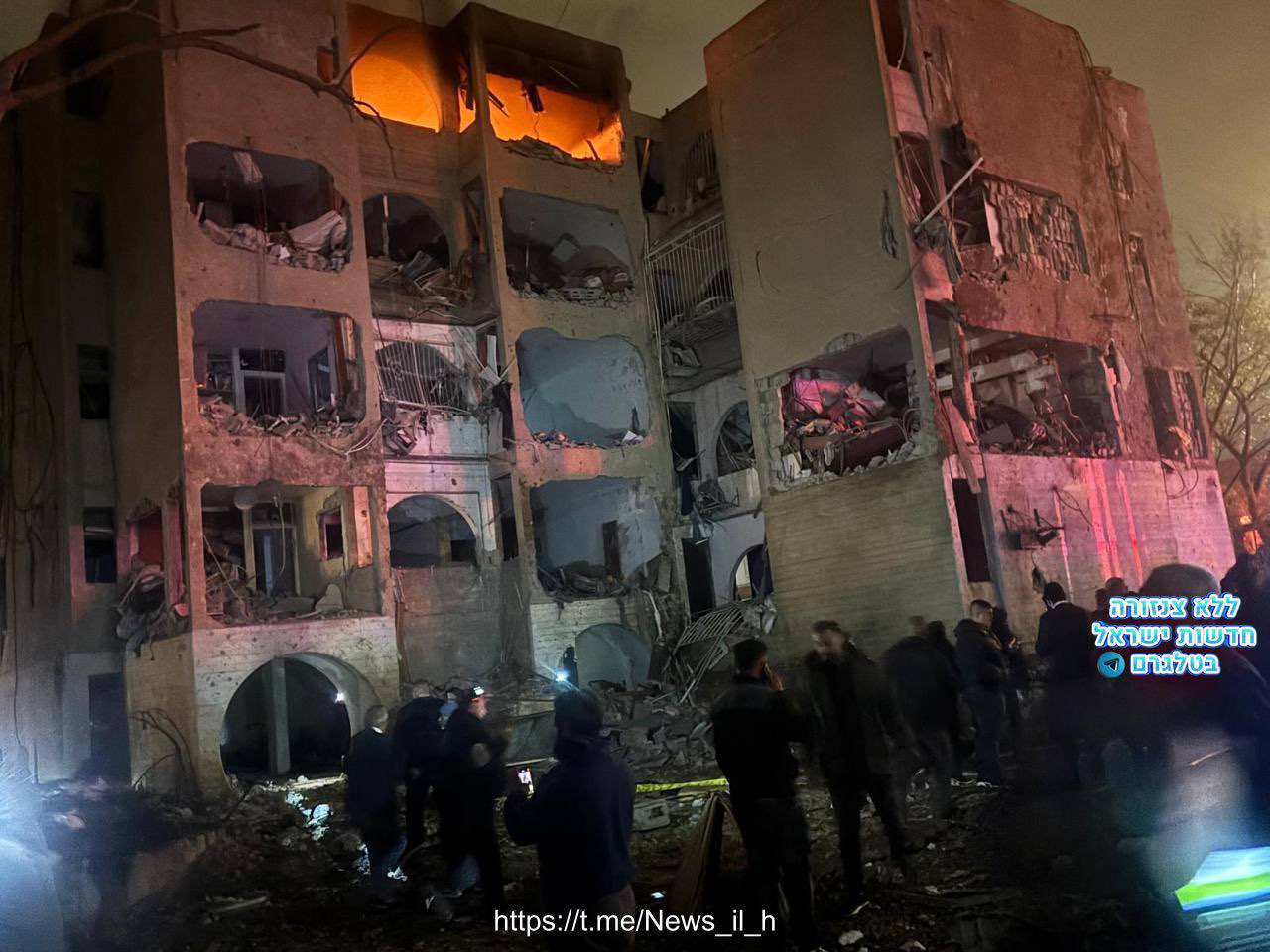 Arad Israel Multiple Buildings Damaged 6 Killed 130 Injured