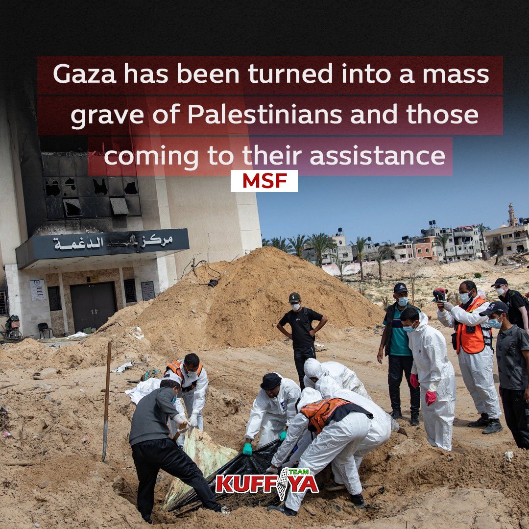 MSF Reports Israeli Bombardment Endangers Gaza Humanitarian Workers