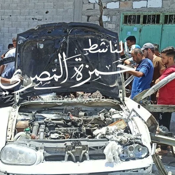 Three Palestinian civilians killed in Israeli airstrike on Gaza City car