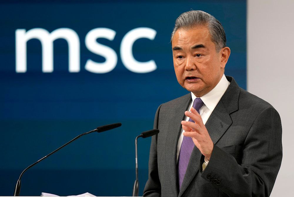 Chinese FM on Palestinian Displacement as Global Injustice