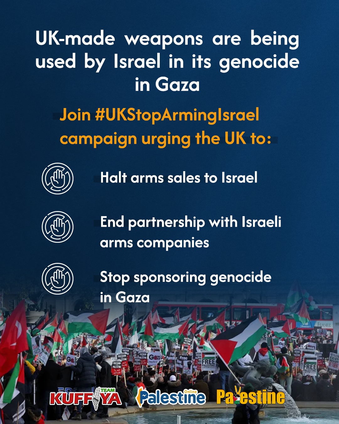 UK Stop Arming Israel Campaign Call to Action
