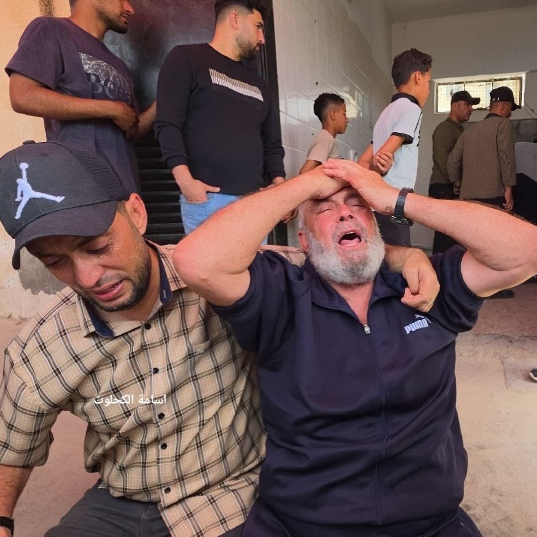 Palestinians mourn victims killed in Deir al-Balah, Gaza