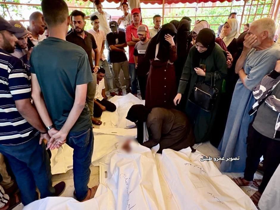 Nurse loses husband and three children in occupation bombing