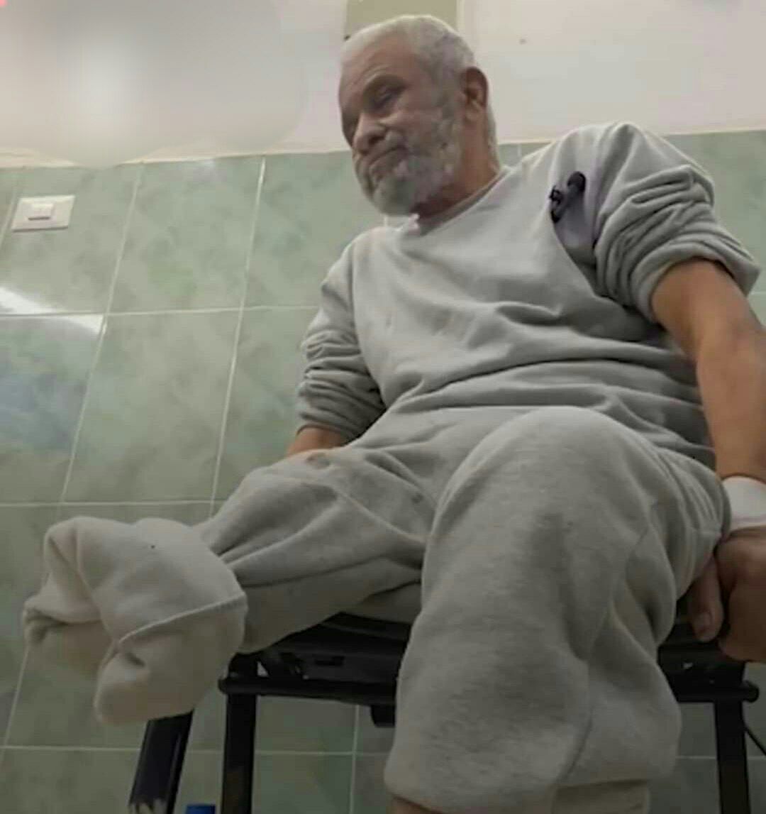 Elderly Gaza man recounts amputation after IOF arrest
