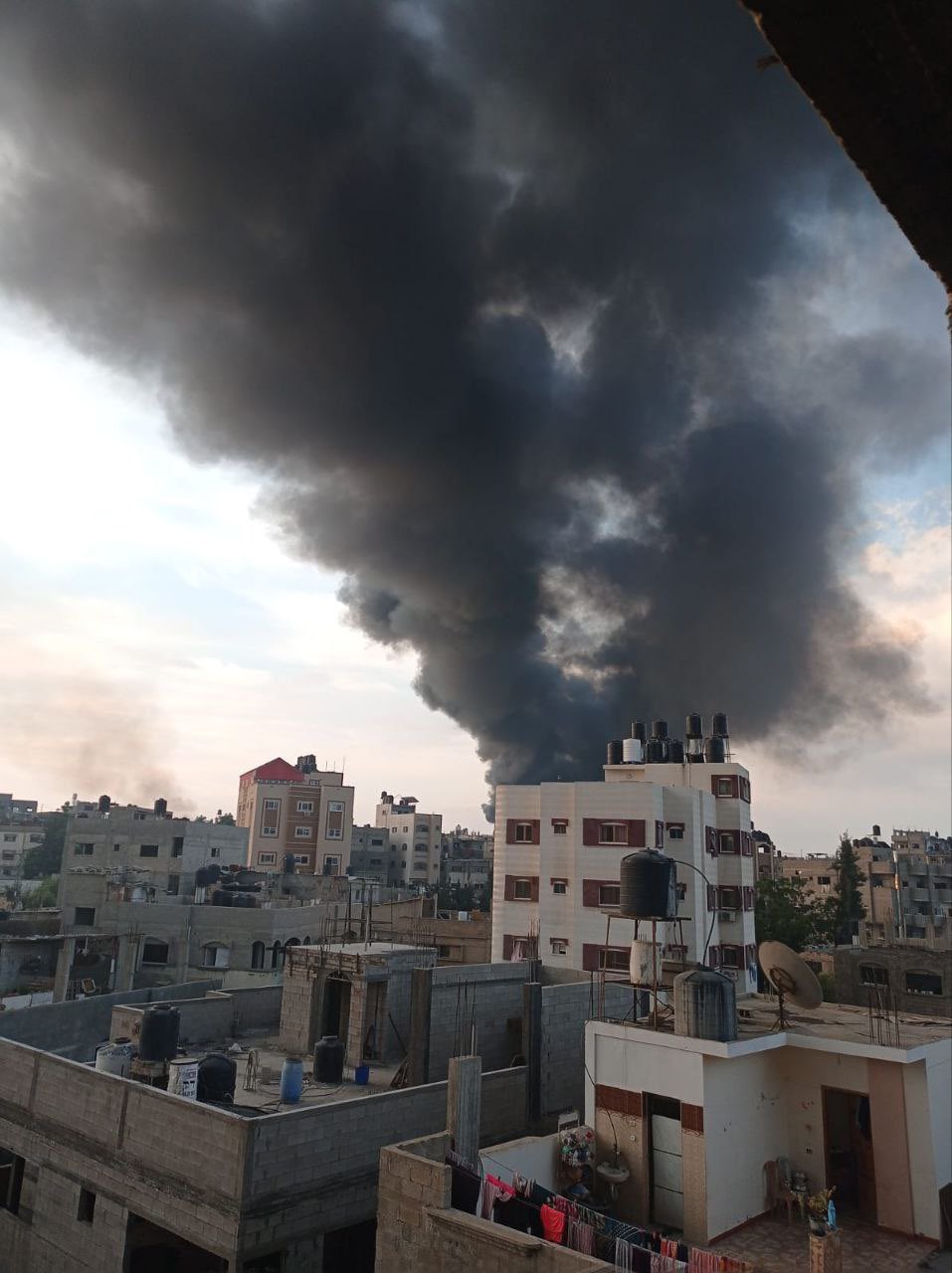 Gaza Strip During Fifth Day Israeli Military Operation