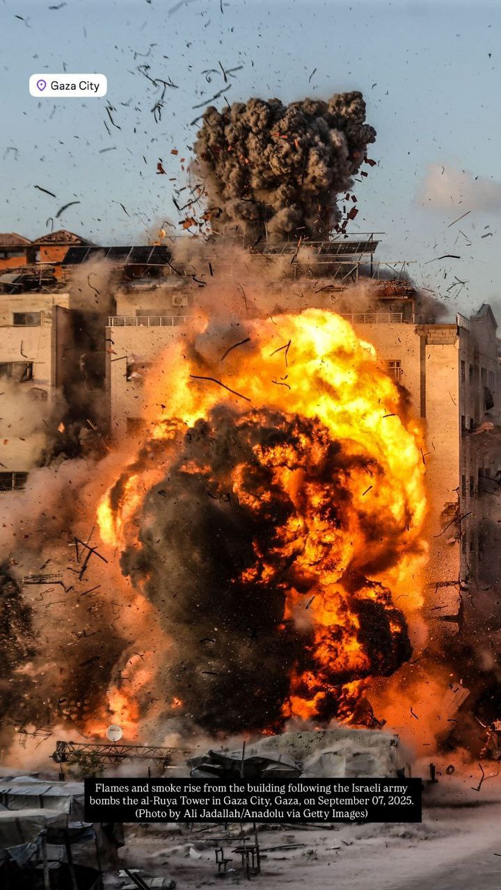 Israeli airstrikes on Gaza City residential areas continue