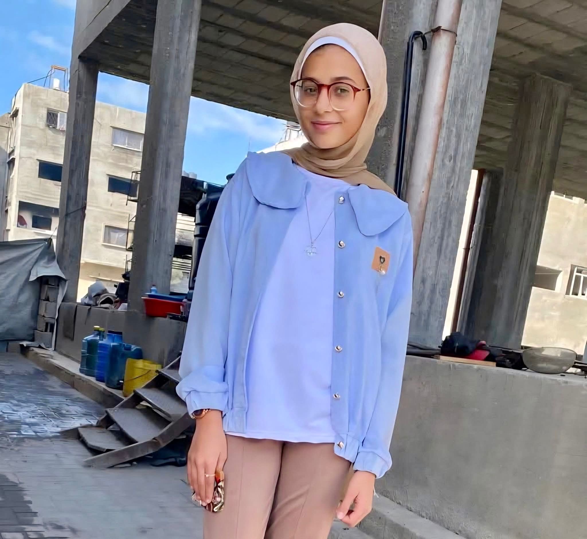Israeli strike kills child Ghina Sami Dawood in Gaza