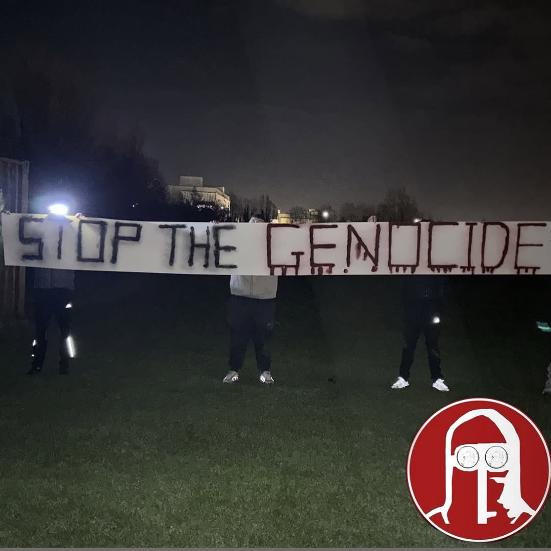 Irish Football Fans Support Palestine Solidarity Movement