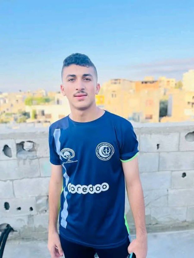 Palestinian footballer Mohammed Khalifa killed in Israeli strike